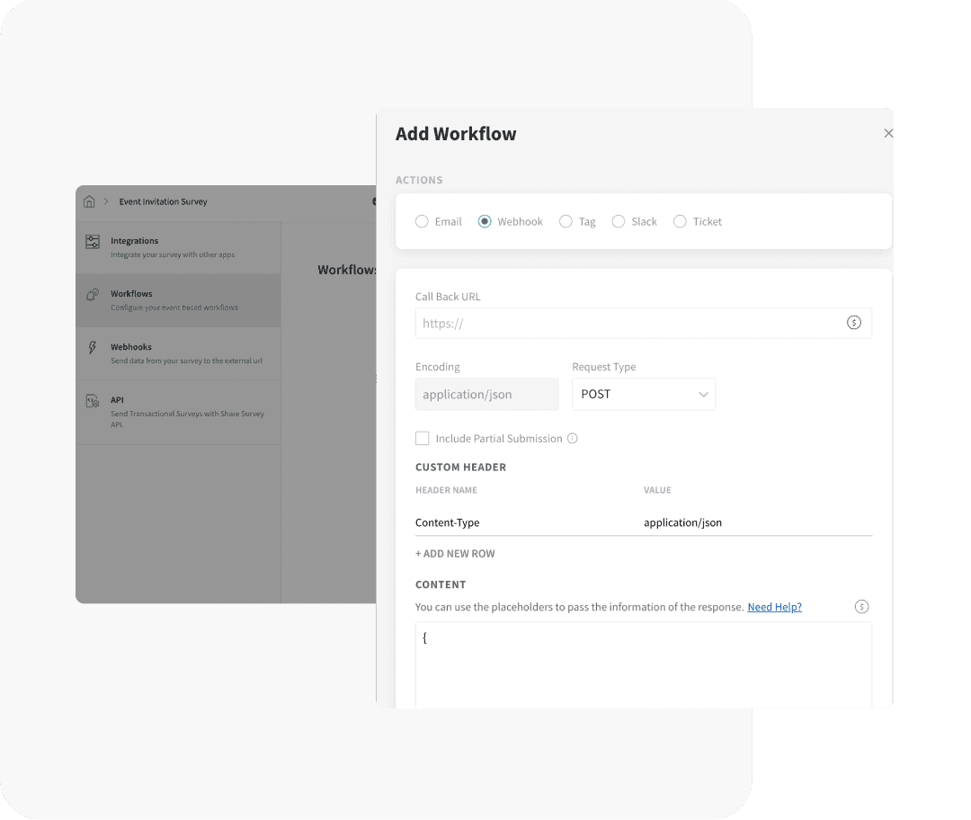 Automate workflows