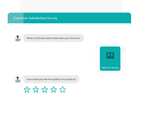 Engage Customers with Interactive Surveys Engage Customers with Interactive Surveys