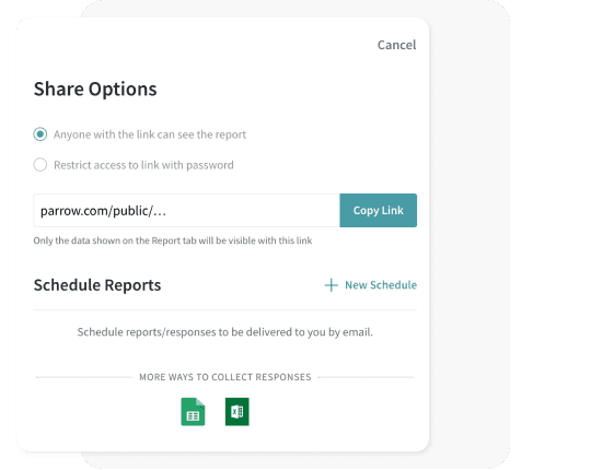 Share Insights Across Your Organization Share Insights Across Your Organization