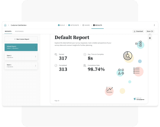 Create & Share Detailed Reports for Informed Decision Making Create & Share Detailed Reports for Informed Decision Making