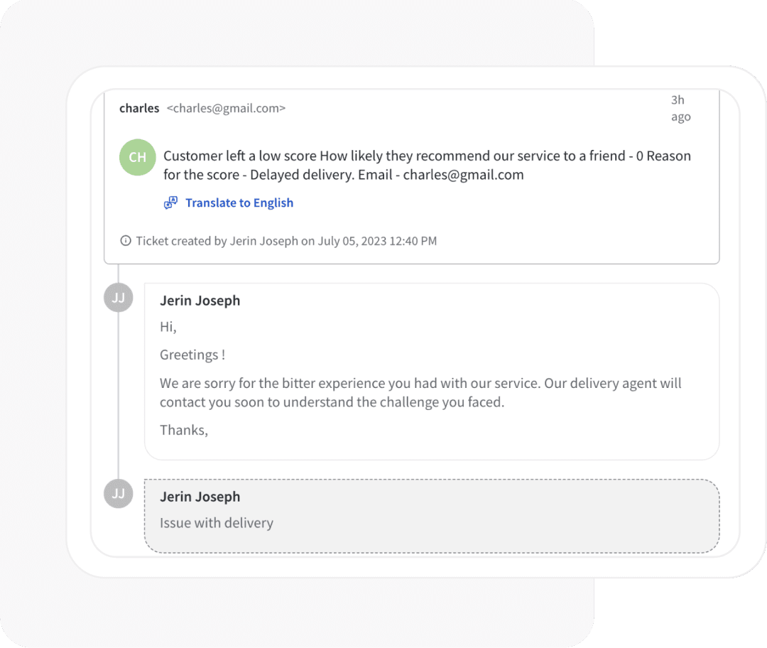 Deliver smooth support Deliver smooth support