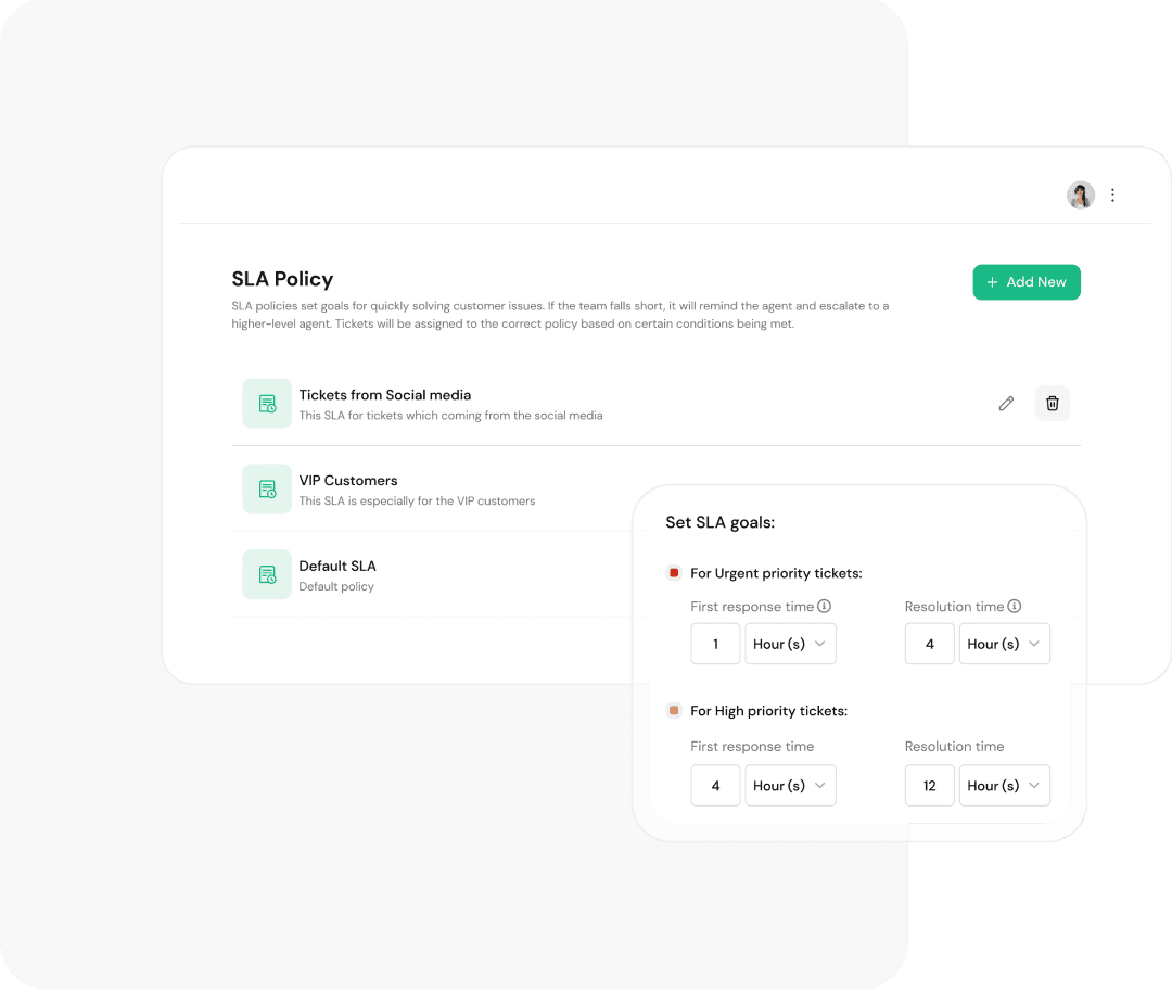 Elevate your service commitments Elevate your service commitments